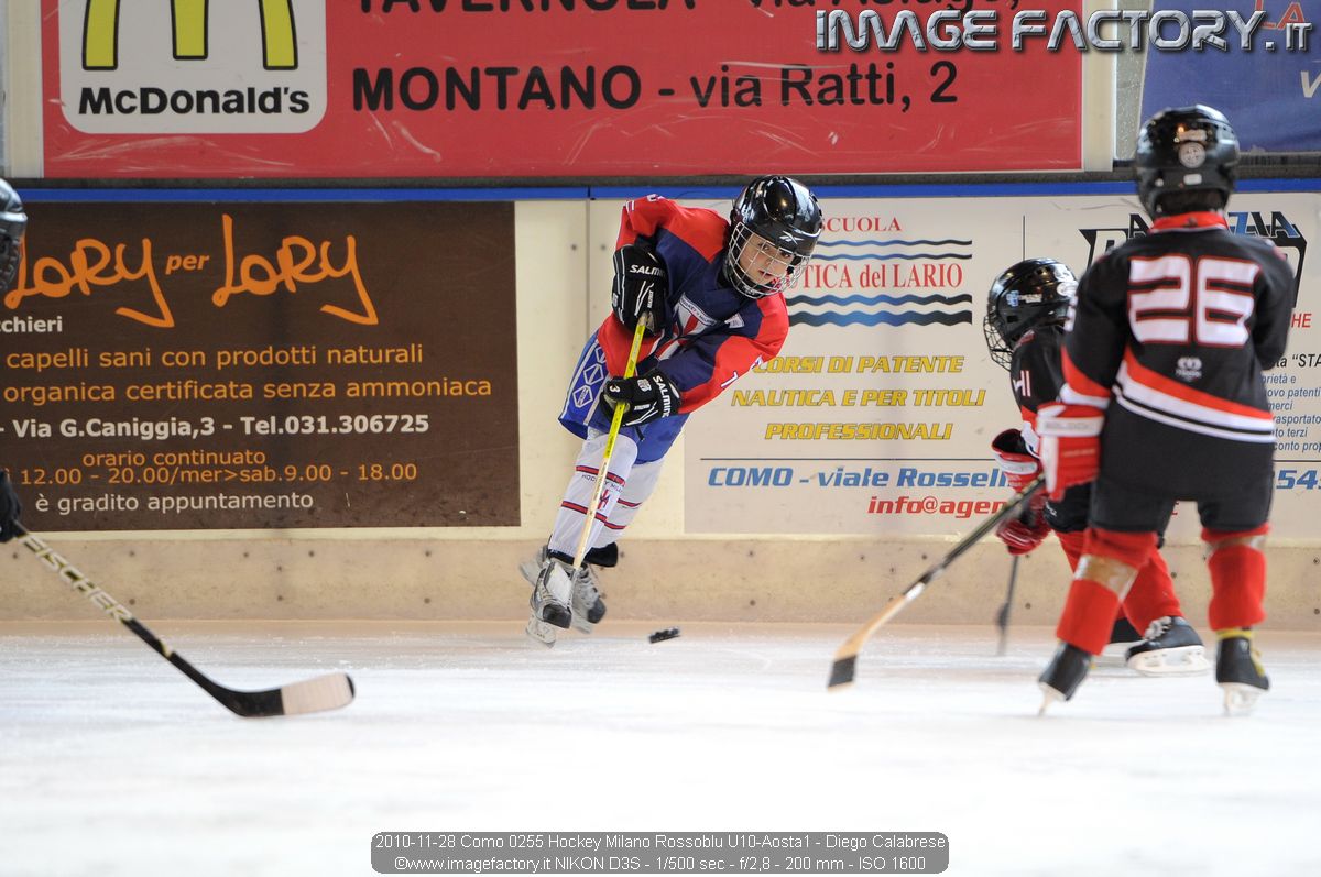 2010-11-28 Como 0255 Hockey Milano Rossoblu U10-Aosta1 - Diego Calabrese